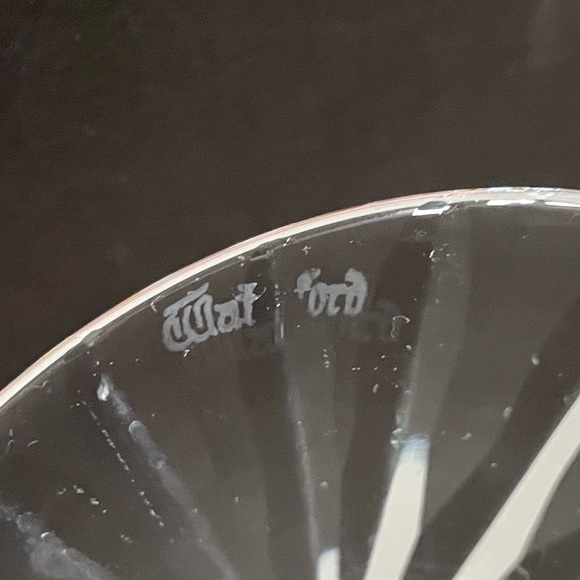 SET of 6 Ashling Claret Wine Glasses by Waterford Crystal - Picture 6 of 7